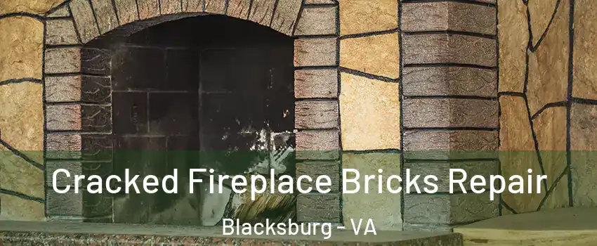  Cracked Fireplace Bricks Repair Blacksburg - VA