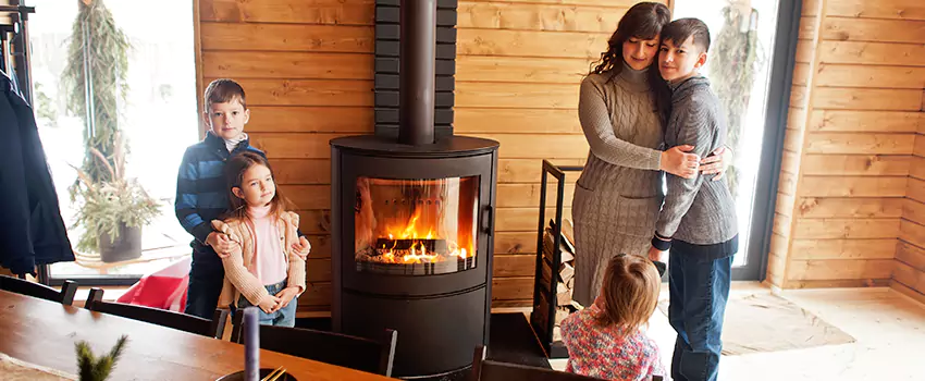 Morso Cast Iron Fireplace Insert Installation in Blacksburg, Virginia