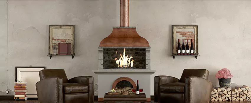 Thelin Hearth Products Providence Pellet Insert Fireplace Installation in Blacksburg, VA