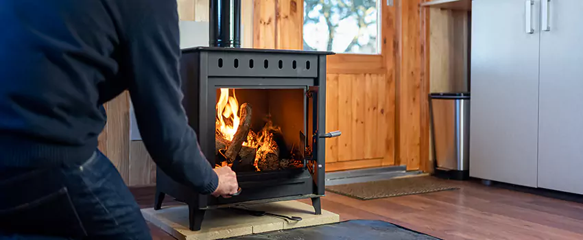 Open Hearth Wood Fireplace Installation in Blacksburg, VA