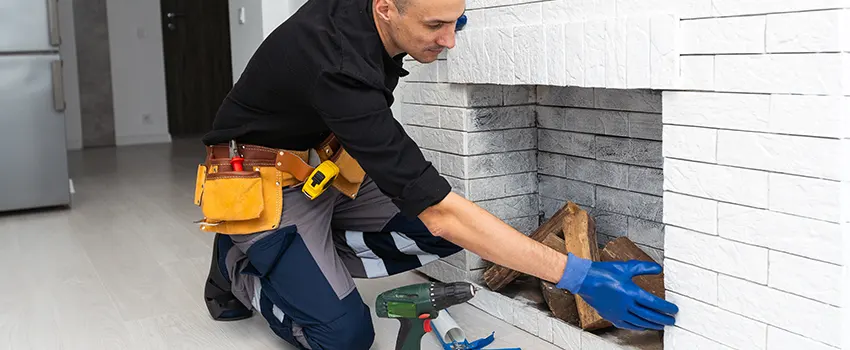 Fireplace Damaged Damper Frame Repair Services in Blacksburg, Virginia