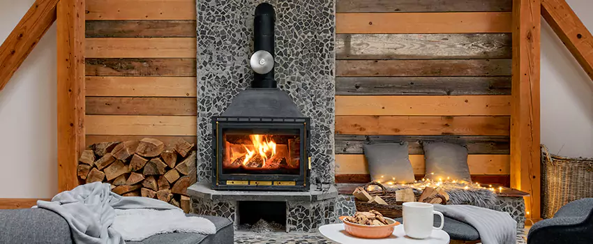 Thelin Hearth Products Direct Vent Gas Stove Fireplace Inspection in Blacksburg, Virginia